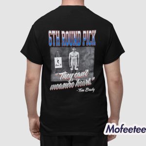 Patriots Christian Gonzalez Tom Brady 6th Round Pick Shirt