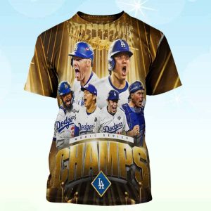 LA Dodgers The Champion World Series Champions 2025 Print Shirt 1 LA Dodgers The Champion World Series Champions 2025 Print Shirt 2