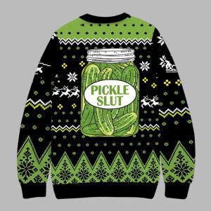 Pickle Slut Ugly Christmas Sweater