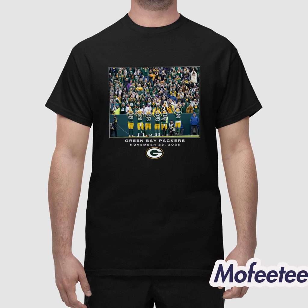 Packers November 23 2025 Flash Features Week 12 Shirt
