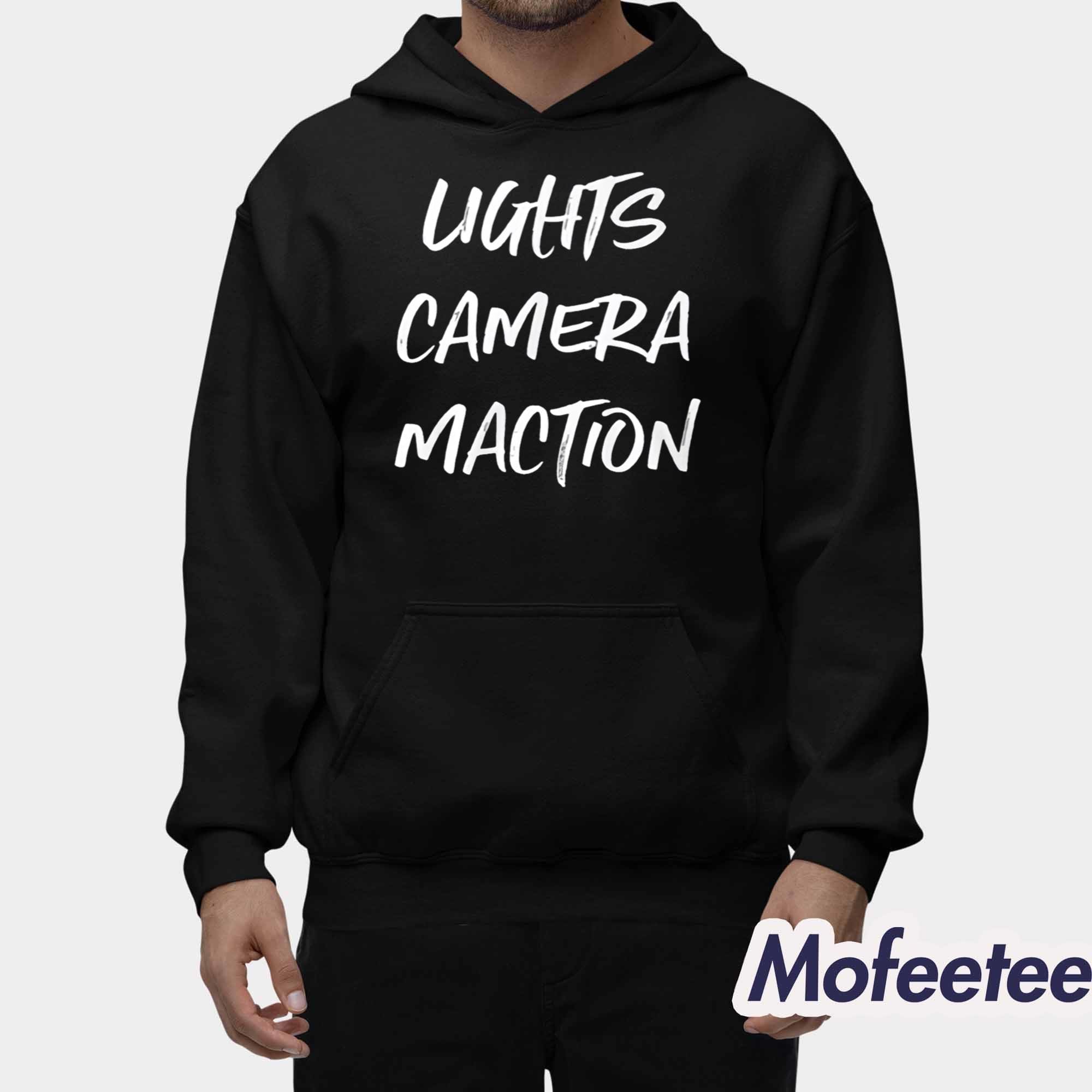 Pat McAfee Lights Camera Maction Shirt Pat McAfee Lights Camera Maction Shirt