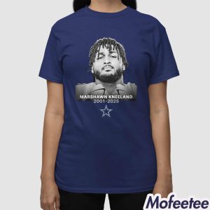 Cowboys Marshawn Kneeland 94 Thank You Memories 2001 2025 Shirt
