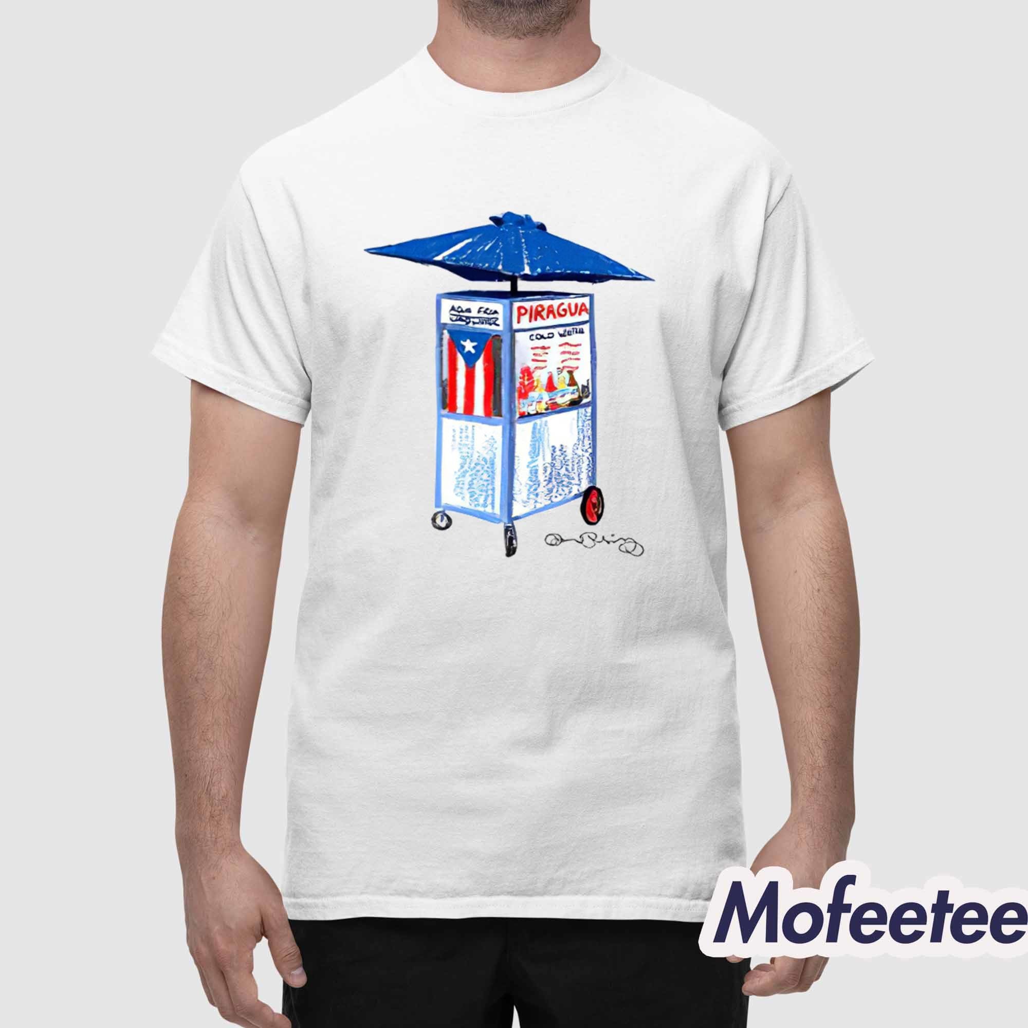 Puerto Rico Piragua Cart Shirt Puerto Rico Piragua Cart Shirt