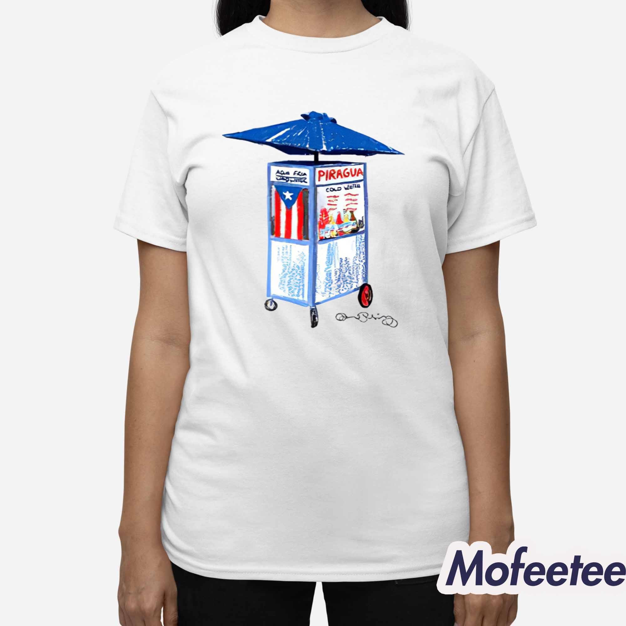 Puerto Rico Piragua Cart Shirt Puerto Rico Piragua Cart Shirt