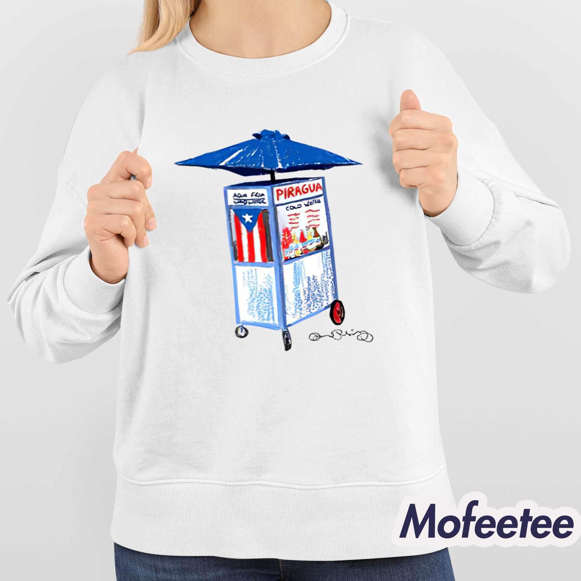 Puerto Rico Piragua Cart Shirt Puerto Rico Piragua Cart Shirt