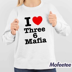 DJ Paul I Love Three 6 Mafia Shirt
