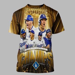 LA Dodgers The Champion World Series Champions 2025 Print Shirt 1