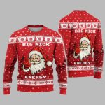 Santa Big Nick Energy Ugly Christmas Sweater