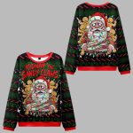 Santa Claus Kidnap The Sandy Claws Ugly Christmas Sweater