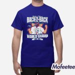 Shohei Ohtani Back-to-Back World Champs Shirt