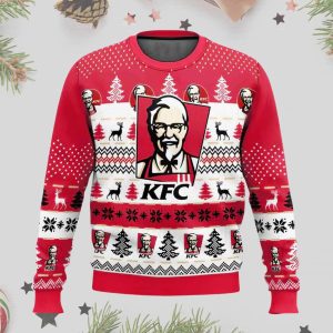 KFC Fried Chicken 2025 Ugly Christmas Sweater