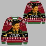 That Was Scary Ugly Christmas Sweater