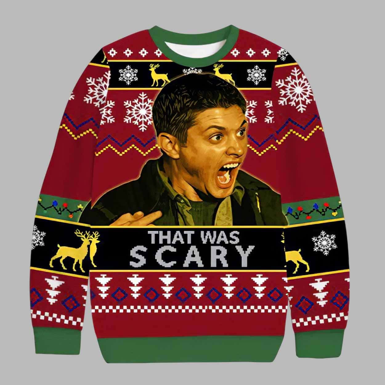 That Was Scary Ugly Christmas Sweater That Was Scary Ugly Christmas Sweater