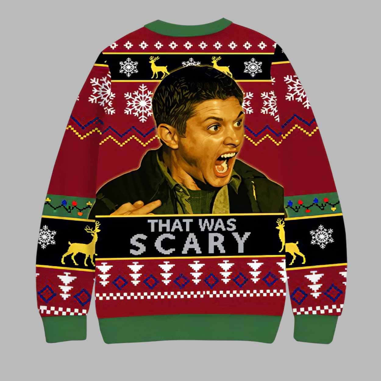 That Was Scary Ugly Christmas Sweater That Was Scary Ugly Christmas Sweater