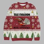 Tux Evasion Funny Ugly Christmas Sweater