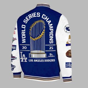 Dodgers World Series Champions x9 Bomber Jacket