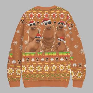 Where Is Human James Ugly Christmas Sweater 2 Where Is Human James Ugly Christmas Sweater