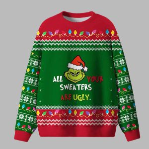 Grnch All Your Sweaters Are Ugly Christmas Sweater 1 Grnch All Your Sweaters Are Ugly Christmas Sweater 2