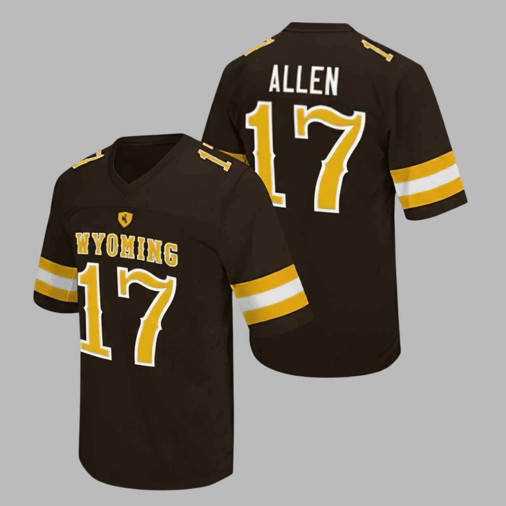 Wyoming Football Josh Allen 17 Jersey Wyoming Football Josh Allen 17 Jersey