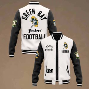 Green Bay Packers Est 1919 New Collections Baseball Jacket