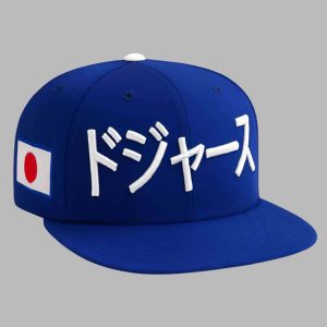 LA Dodgers Kanji Japan World Series 2025 Champions Hat 1