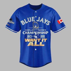 Blue Jays World Series Championship 2025 Jersey 2