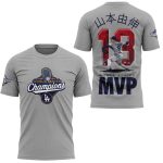 Yoshinobu Yamamoto 2025 World Series Champions MVP Shirt