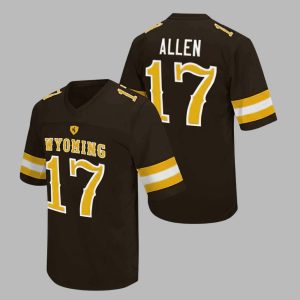 Wyoming Football Josh Allen 17 Jersey