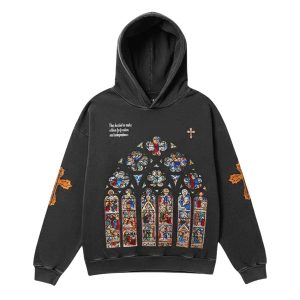 Panthers Jimmy Horn Jr Window of Faith Hoodie