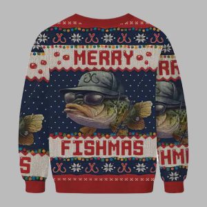 Merry Fishmas Christmas Ugly Sweater
