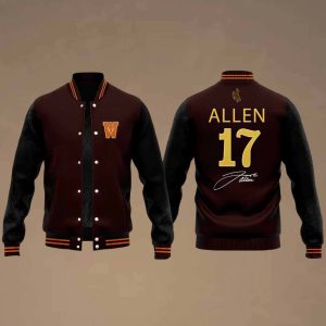 Wyoming Football Josh Allen 17 2025 Jacket 1 Wyoming Football Josh Allen 17 2025 Jacket