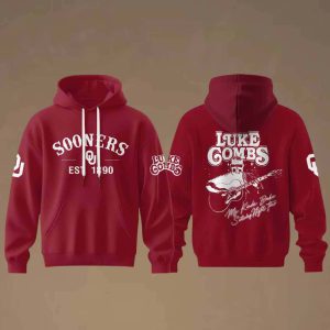 Sooners Luke Combs My Kinda Saturday Night Tour 2026 Hoodie