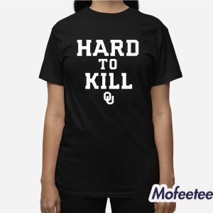 John Kuceyeski Hard To Kill Sooners Shirt 3