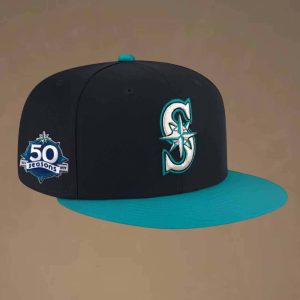 Mariners 50 Seasons Merch Celebration In 2026 Hat Cap 1 Mariners 50 Seasons Merch Celebration In 2026 Hat Cap