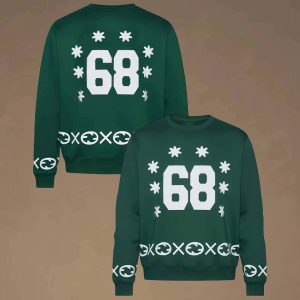 Eagles 68 Jordan Mailata Ugly Christmas Sweater