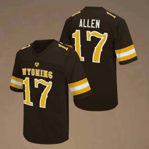 Wyoming Football Josh Allen 17 Jersey 1 Wyoming Football Josh Allen 17 Jersey