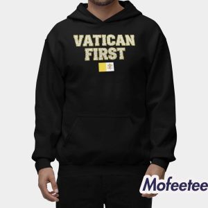Vatican First Vatican Flag Shirt
