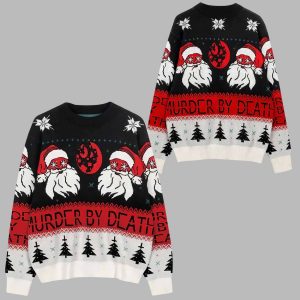 Santa Murder By Death Ugly Christmas Sweater