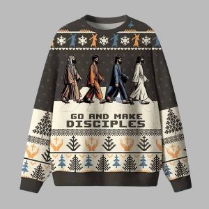 Go And Make Disciples Ugly Christmas Sweater