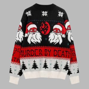 Santa Murder By Death Ugly Christmas Sweater