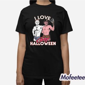 I Love Gay Halloween Shirt 3