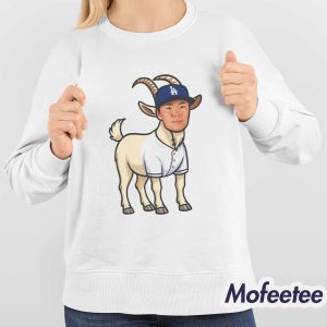 LA Dodgers Yoshinobu Yamamoto The Goat Shirt 4