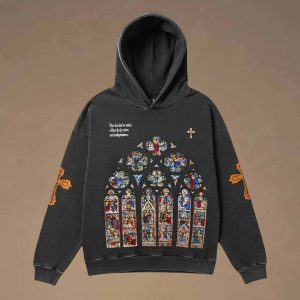 Panthers Jimmy Horn Jr Window of Faith Hoodie