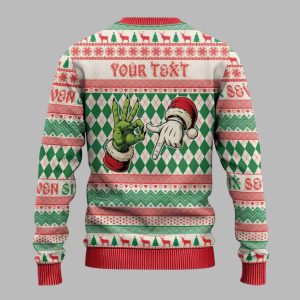 Six Seven Meme Personalized Ugly Christmas Sweater