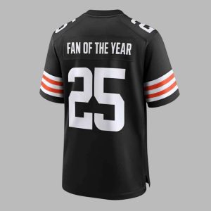 Browns Fan Of The Year 2025 Jersey