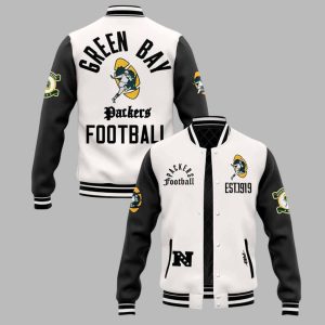 Green Bay Packers Est 1919 New Collections Baseball Jacket