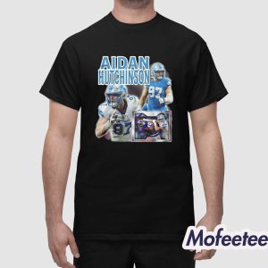 Lions Tyleik Williams Aidan Hutchison Shirt 1