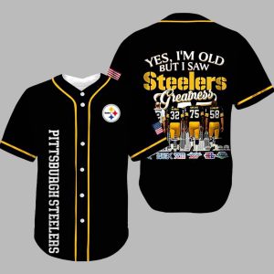 Yes I'm Old But I Saw Steelers Greatness 2025 Jersey 1