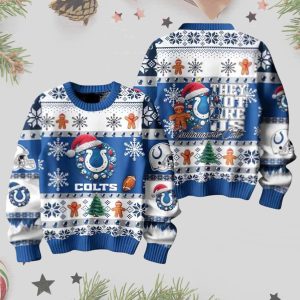 Colts They Not Like Us Ugly Christmas Sweater