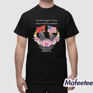 Peace Summit Donald Trump and Zohran Mamdani Shirt